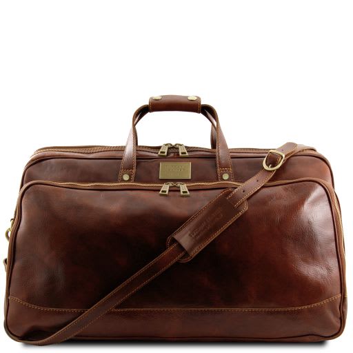 Tuscany Leather Bora Bora - Trolley leather bag - Large size (TL3067)