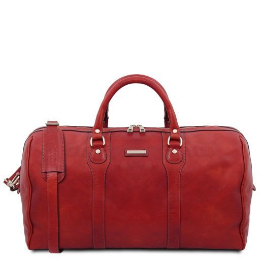 Tuscany Leather Oslo - Leather travel duffle bag - Weekender bag (TL141913)