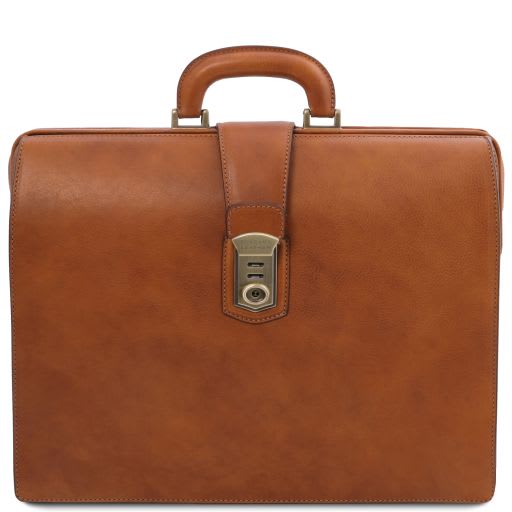 Tuscany Leather Canova - Leather Doctor bag briefcase 3 compartments (TL142352)