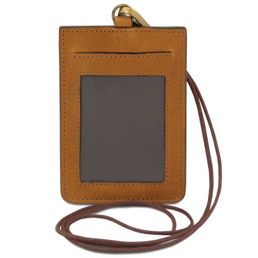 Tuscany Leather Leather badge holder (TL142575)