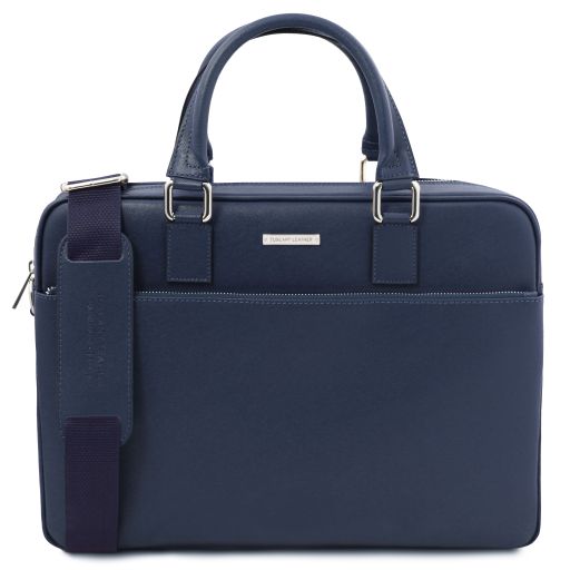 Tuscany Leather Torino - Saffiano leather laptop briefcase (TL142551)