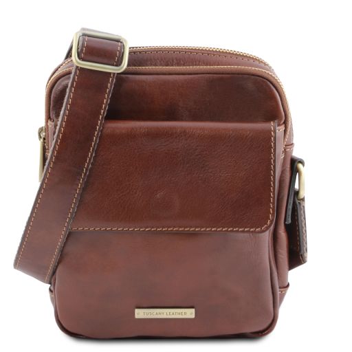 Tuscany Leather Larry - Leather Crossbody Bag (TL141915)