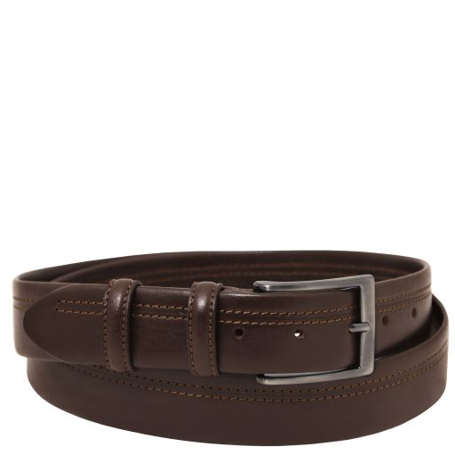 Tuscany Leather Classic 35mm tubular leather belt (TL142530)