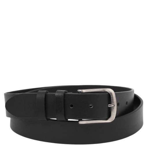 Tuscany Leather Handcrafted leather belt 35mm for jeans (TL142526)