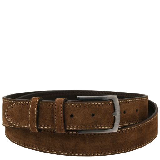 Tuscany Leather Casual suede leather belt 35mm (TL142537)