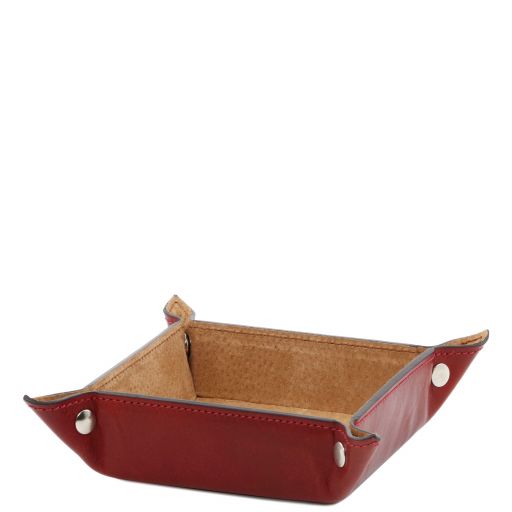 Tuscany Leather Exclusive leather valet tray small size (TL141272)