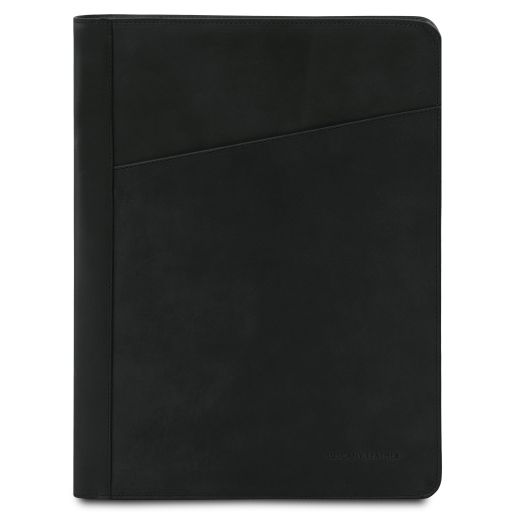Ottaviano - Leather document case - Black