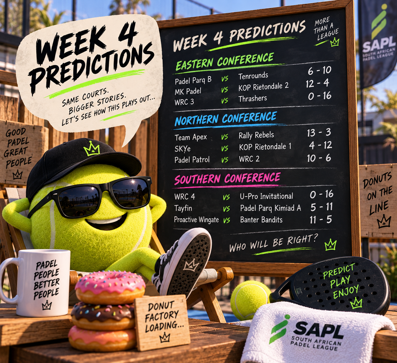 🎾 Week 4 Predictions: The Stakes Are Rising