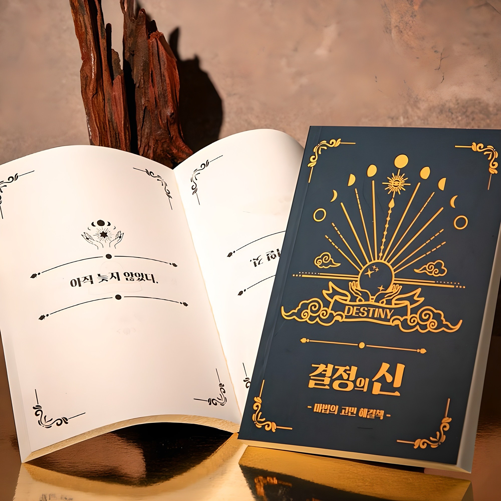 결정의신 마법의 고민해결책 [Book of Answers 정답책 고민 해답의책 내 인생의 해답 책]