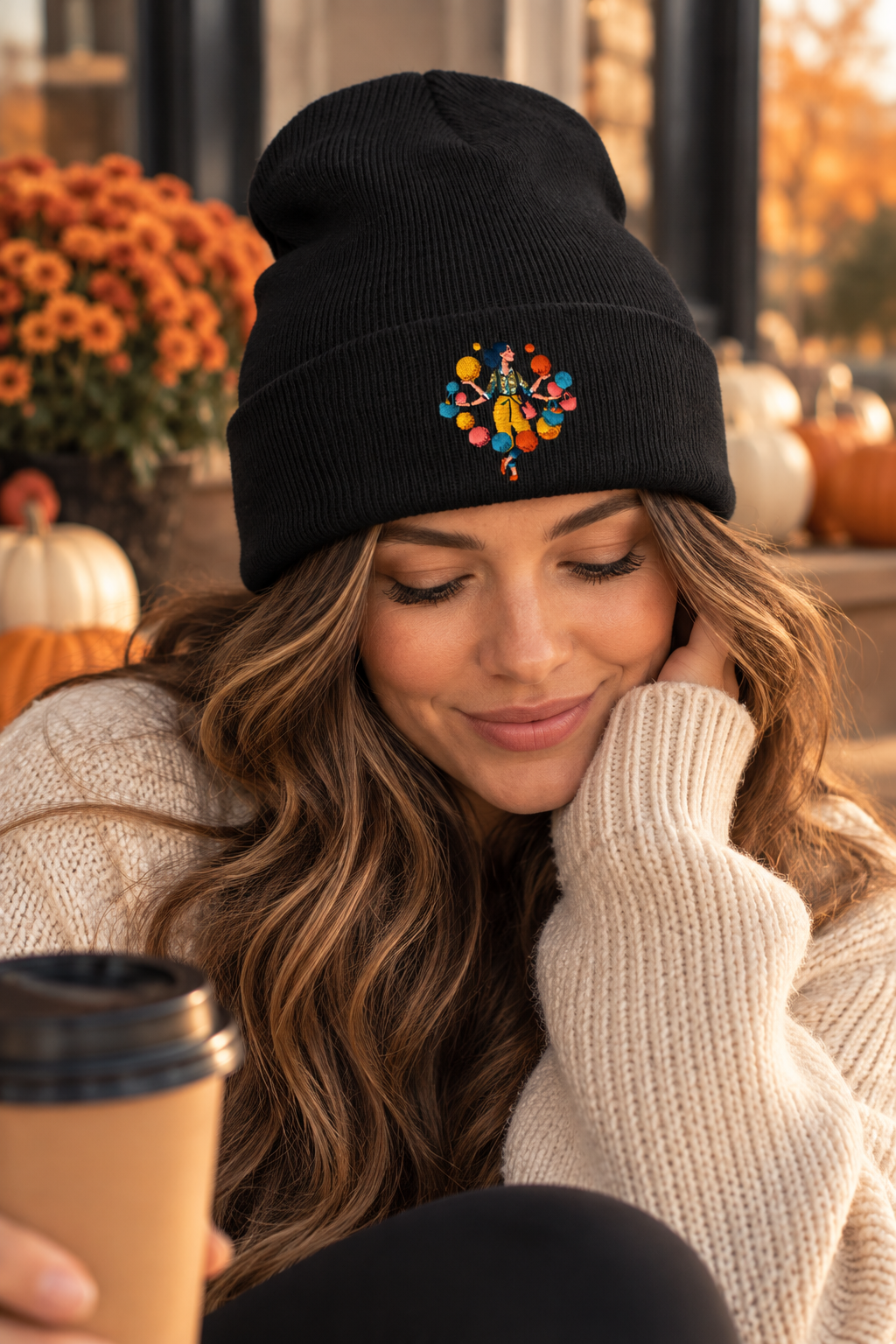 The Mom That Does It All Beanie — The Exchange Drop 01 - Black