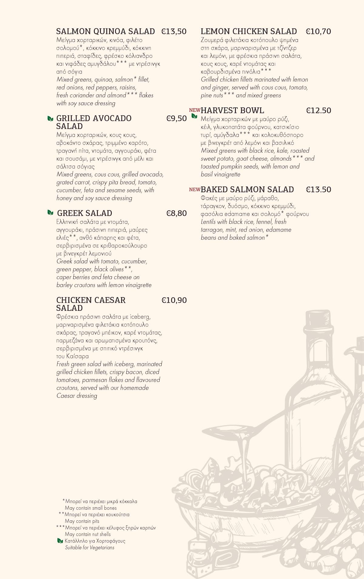 Sitio Cafe, Nicosia, Nicosia, Cyprus Food Menu Κατάλογος Wolf