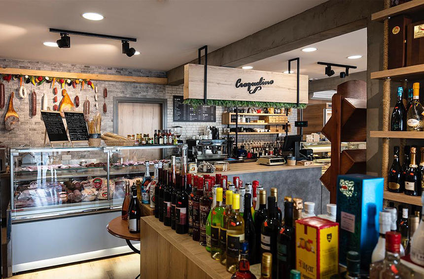 Croquelino Patisserie and Wine Shop, Lemesos, Limassol, Cyprus Wolf