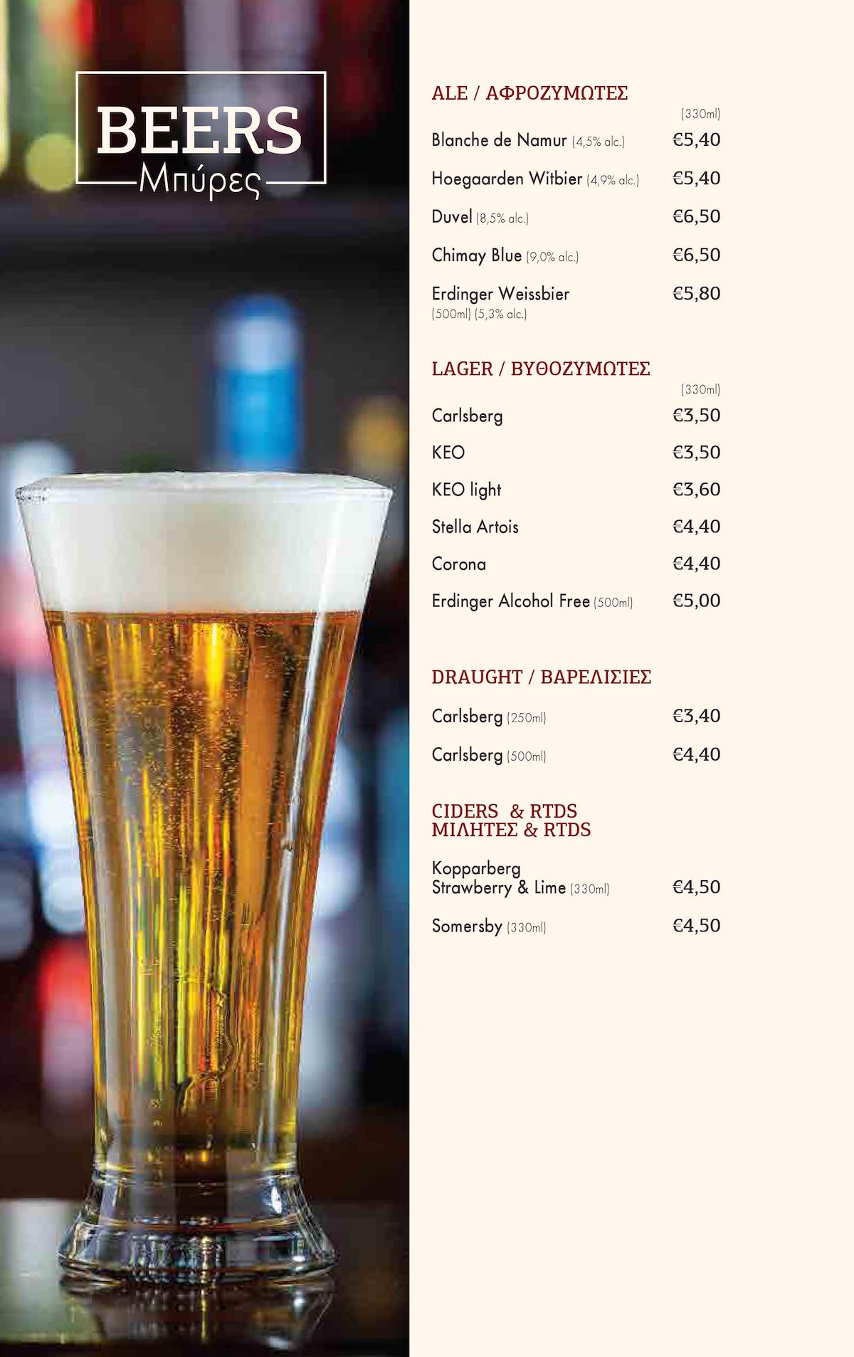 Sitio Cafe, Nicosia, Nicosia, Cyprus Food Menu Κατάλογος Wolf