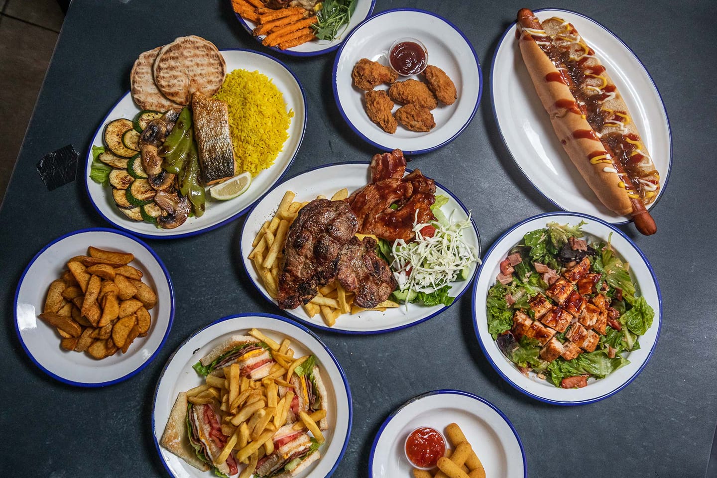 Black duck, Lemesos, Limassol, Cyprus Menu Menu Wolf