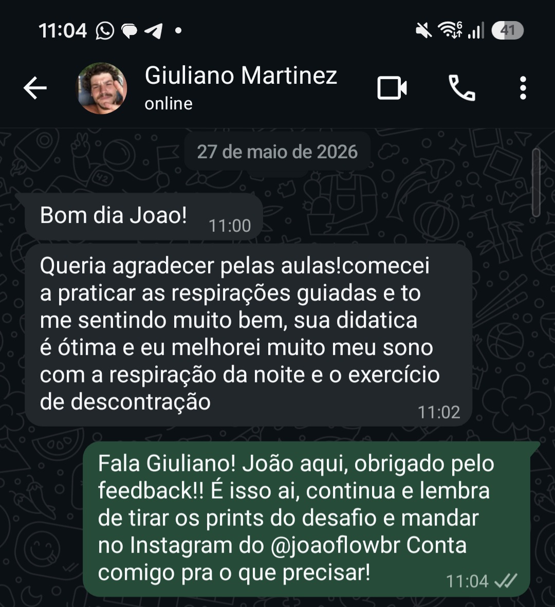 Depoimento 1