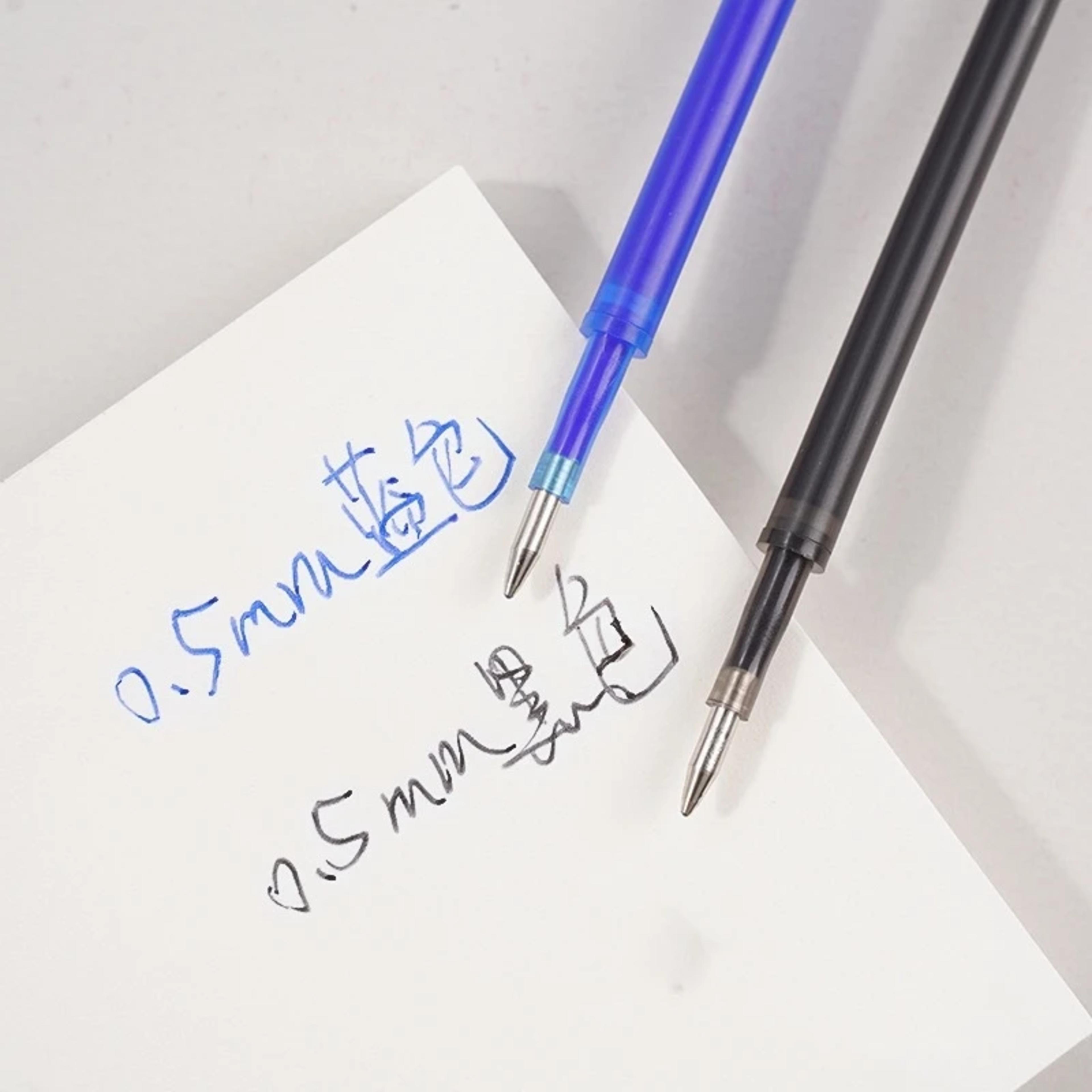 110mm Erasable Gel Pen Refills Writing 0.5mm Washable Handle Magic Erasable Pen for School Pen Writing Tools Kawaii Stationery view 3