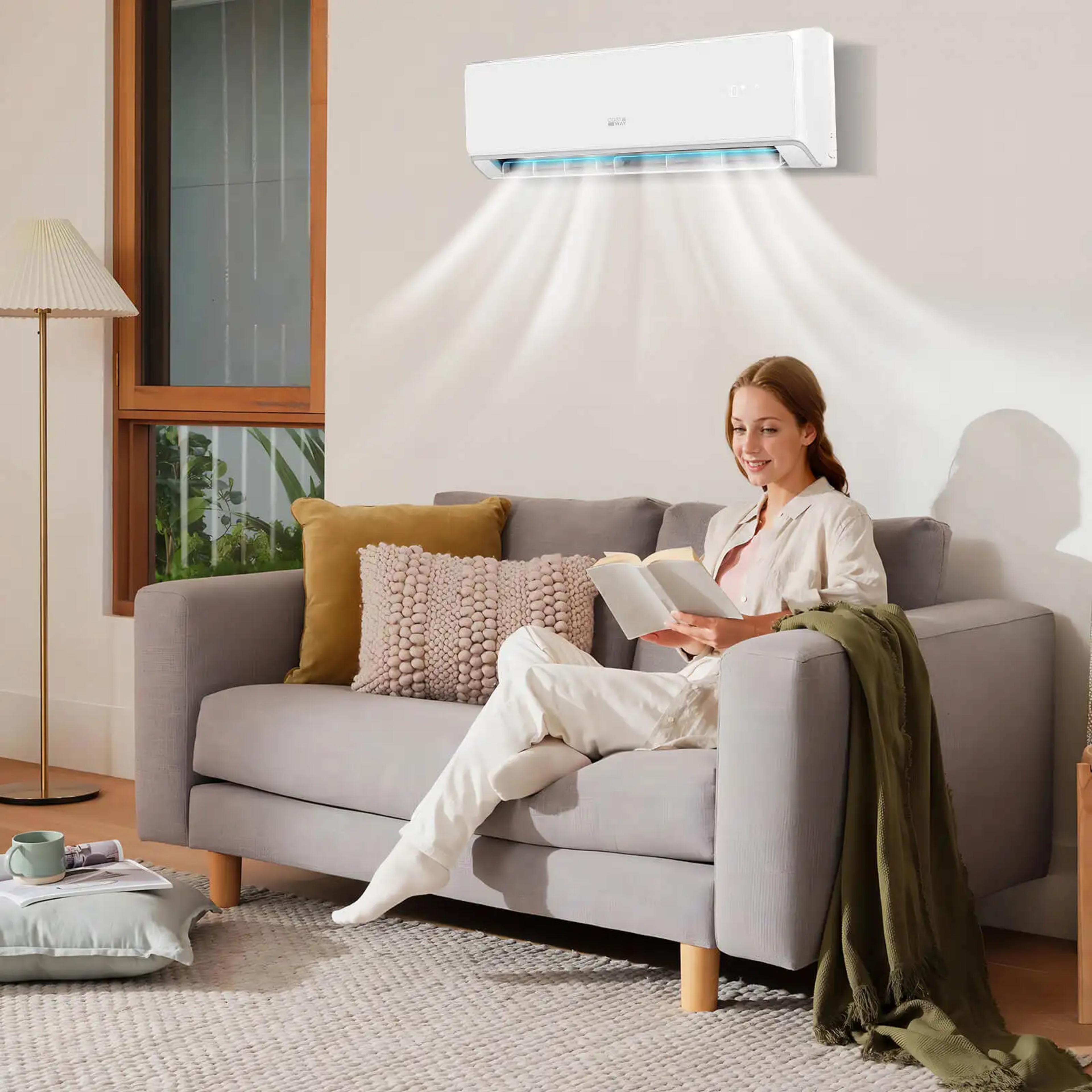 24000 BTU Wifi Enabled Mini Split Air Conditioner & Heater w/ Heat Pump view 3