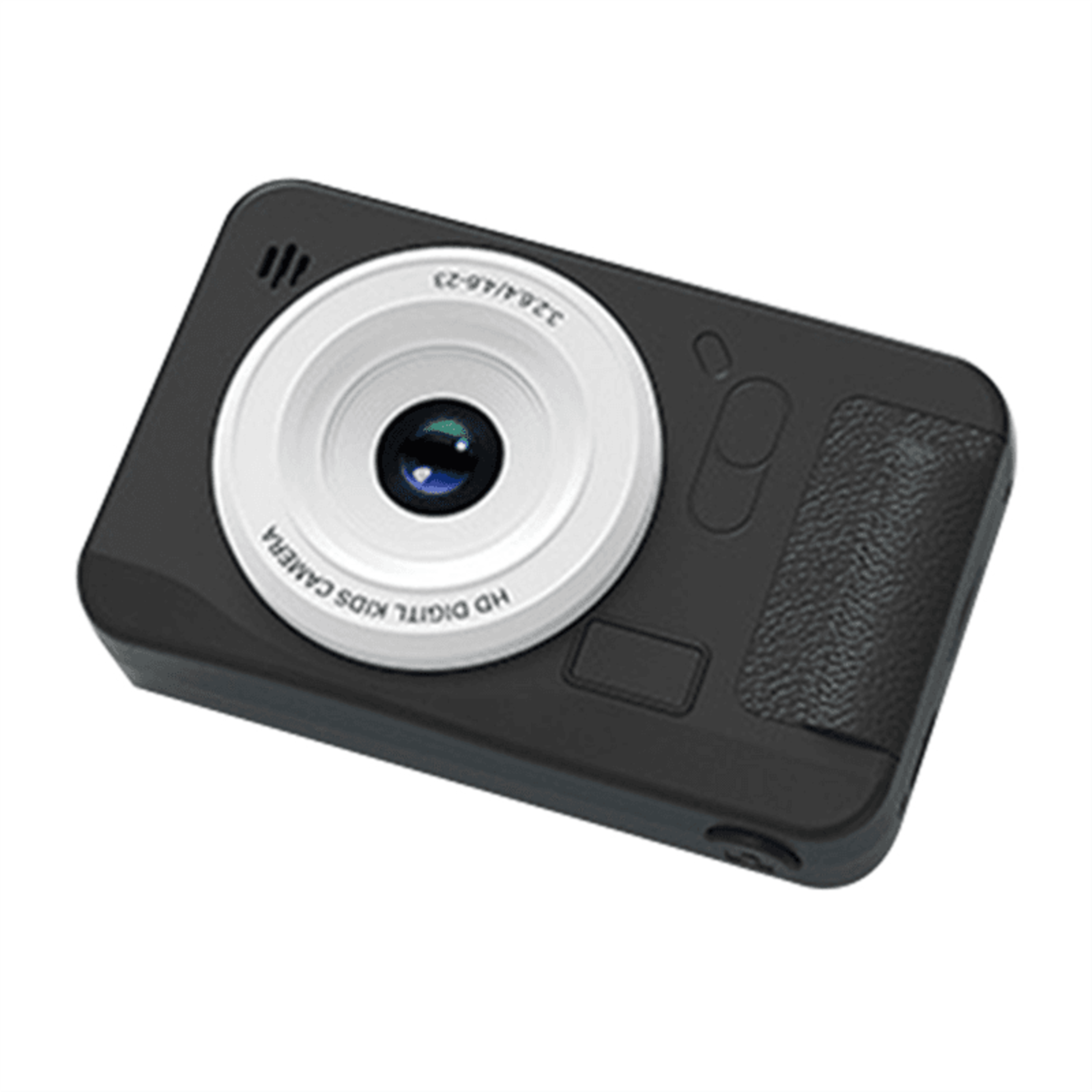 4K Digital Camera High-Definition Photography CCD Travel Selfie Entry-Level Small Students Campus Selfie Camera Silvery view 3