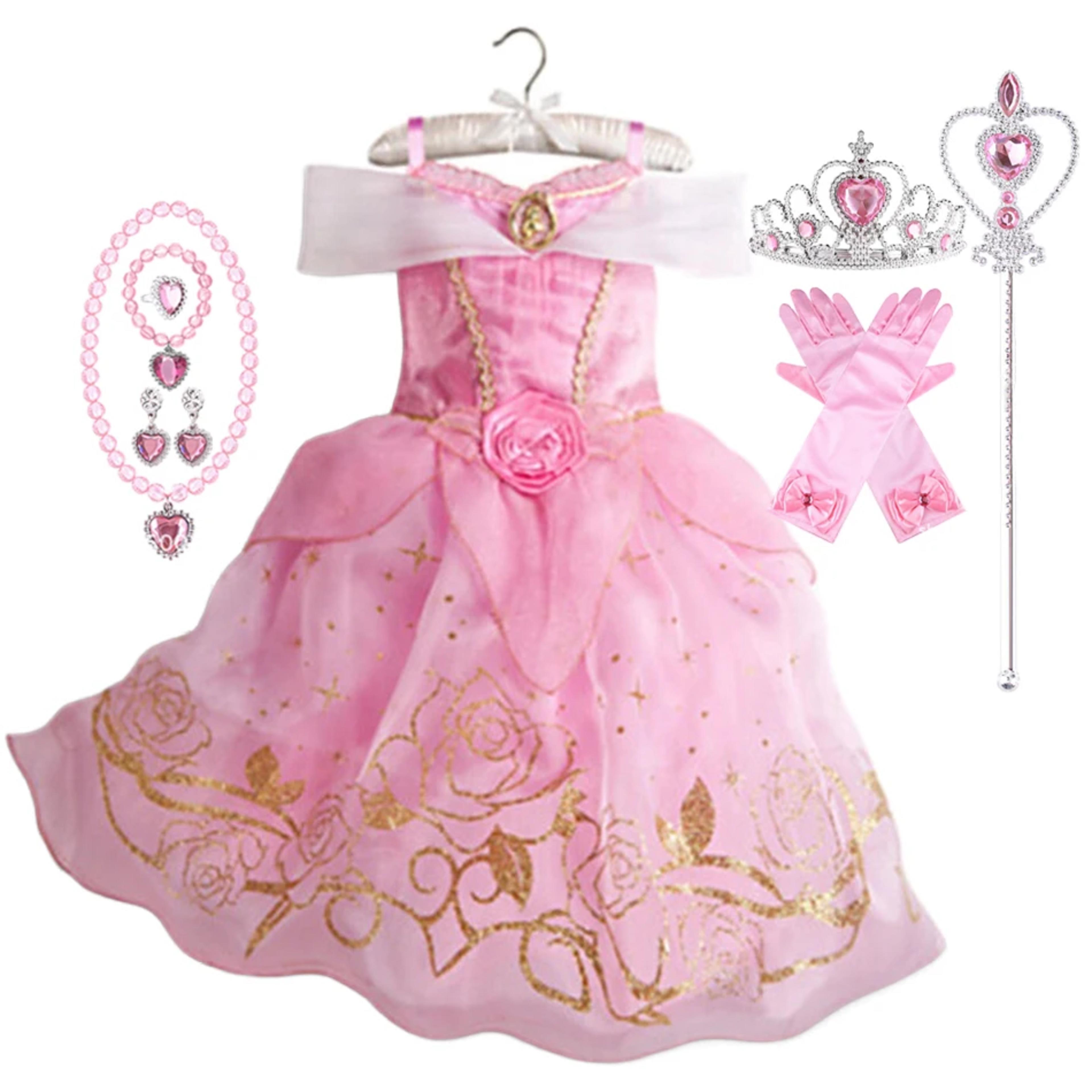 baby Dress Princess Costume Party Fancy Flower Vestido New 2025 Christmas Birthday Carnival Dress Up Rapunzal Belle Disguise Frock alternate
