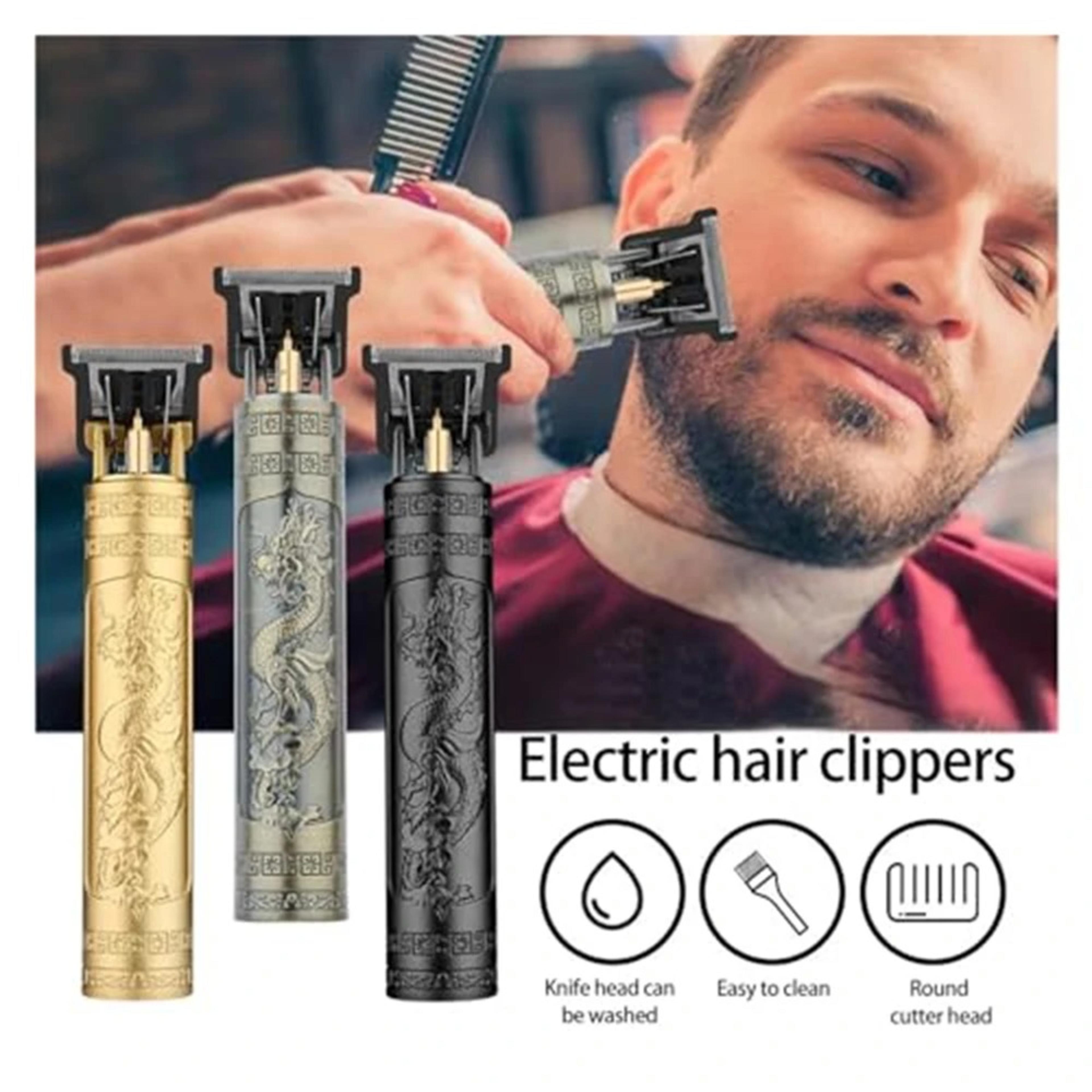 Electric Hair Clipper Professional USB Cordless Clipper Professional Beard Trimmer Haircut Grooming Kit Hair Cutting Machine