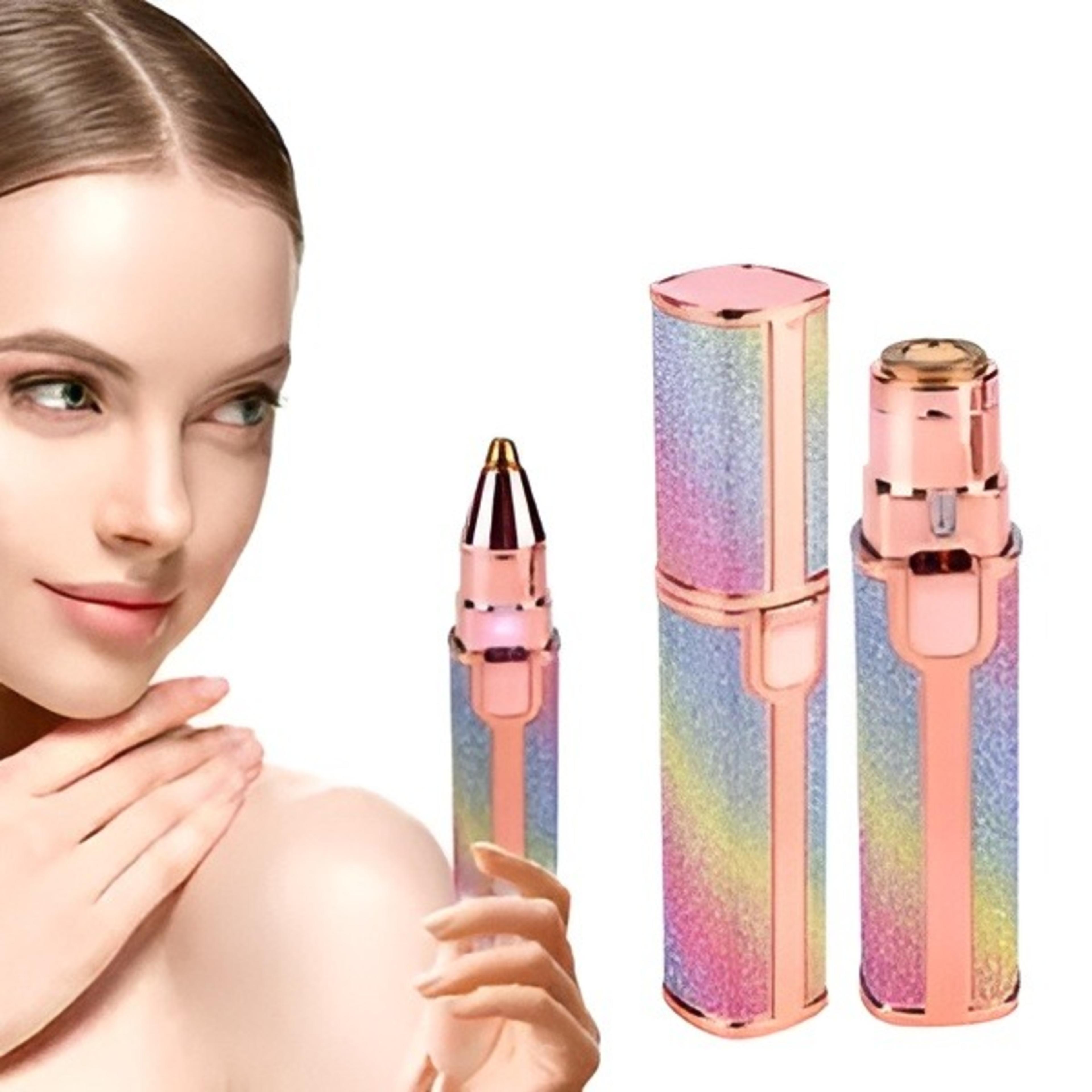 Eyebrow Trimmer For Women, 2 In 1 Rechargeable Facial Hair Remover view 3