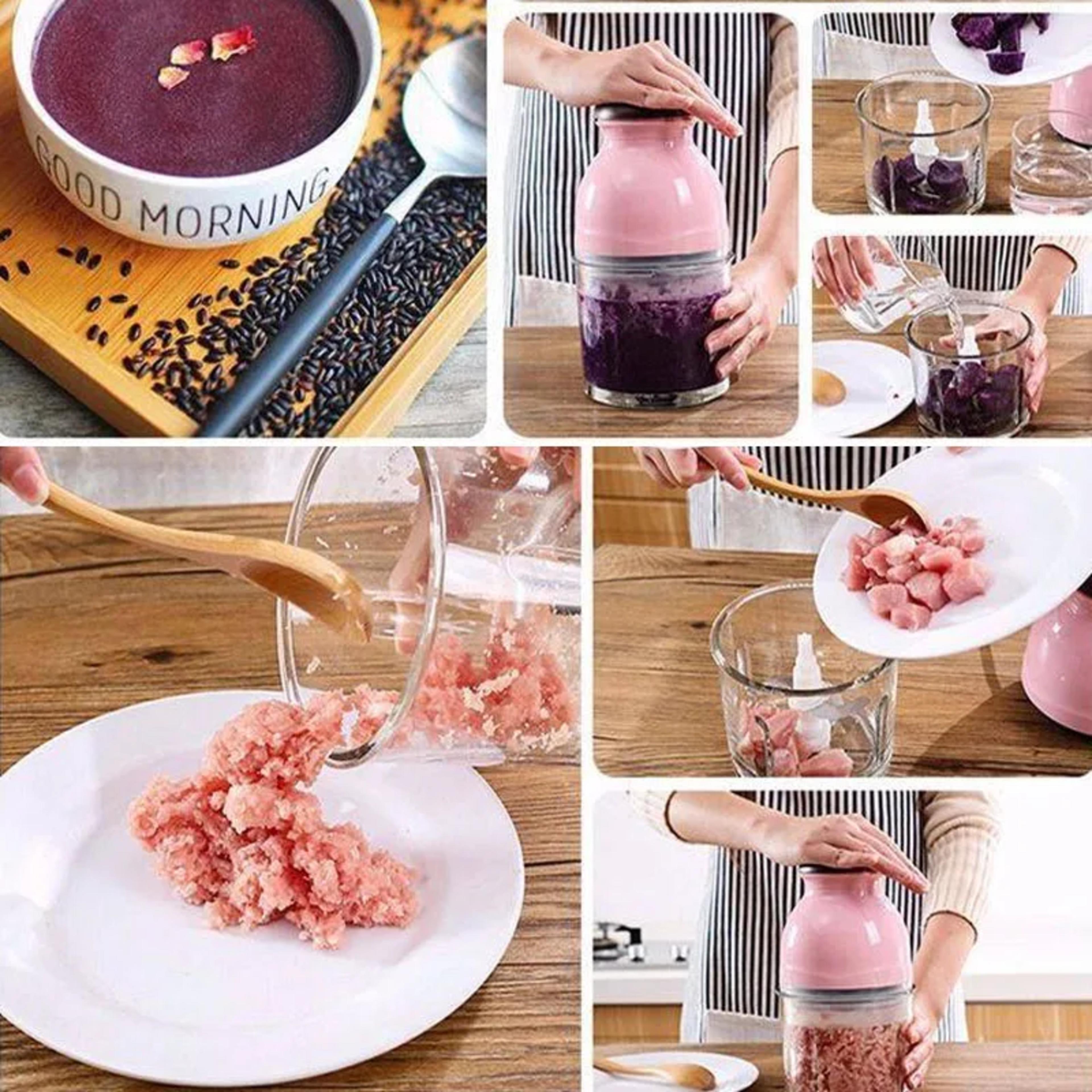 Household Electric Blender Mixer Small Smoothie Blender Baby Food Maker Home Kitchen Meat Grinder Vegetable Chopper Fruit Juicer view 3