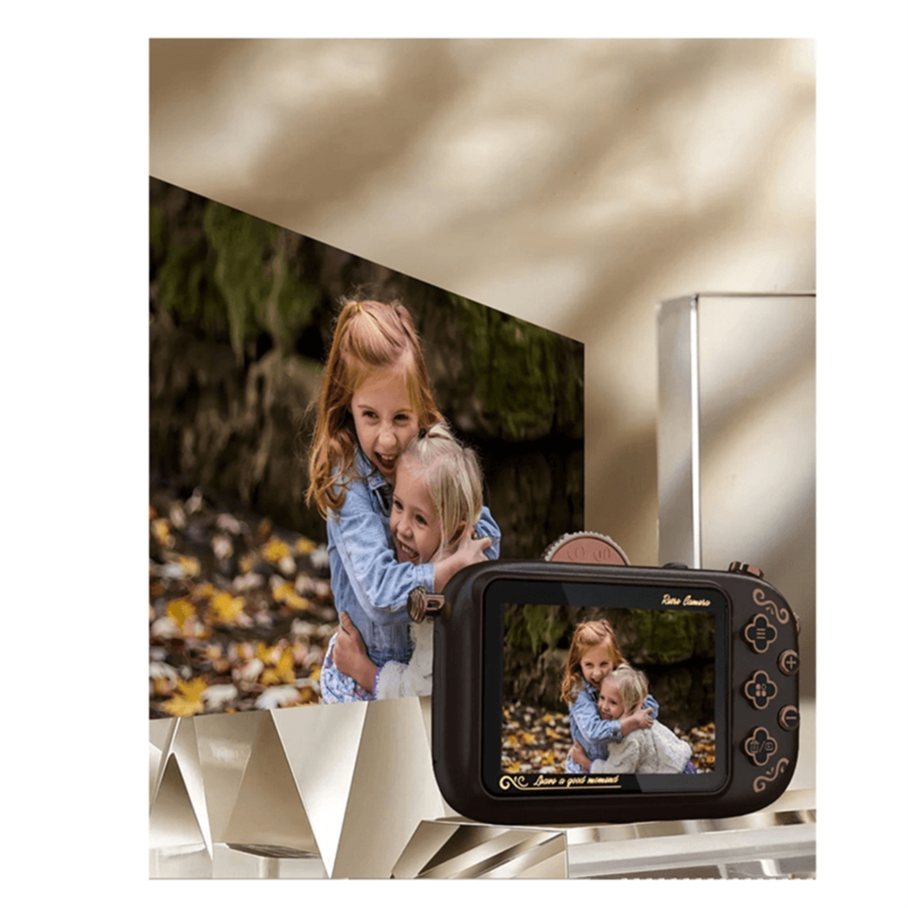 NVC400 5K HD Digital WIFI SLR Camcorder Camera 96MP Vintage Camera view 3