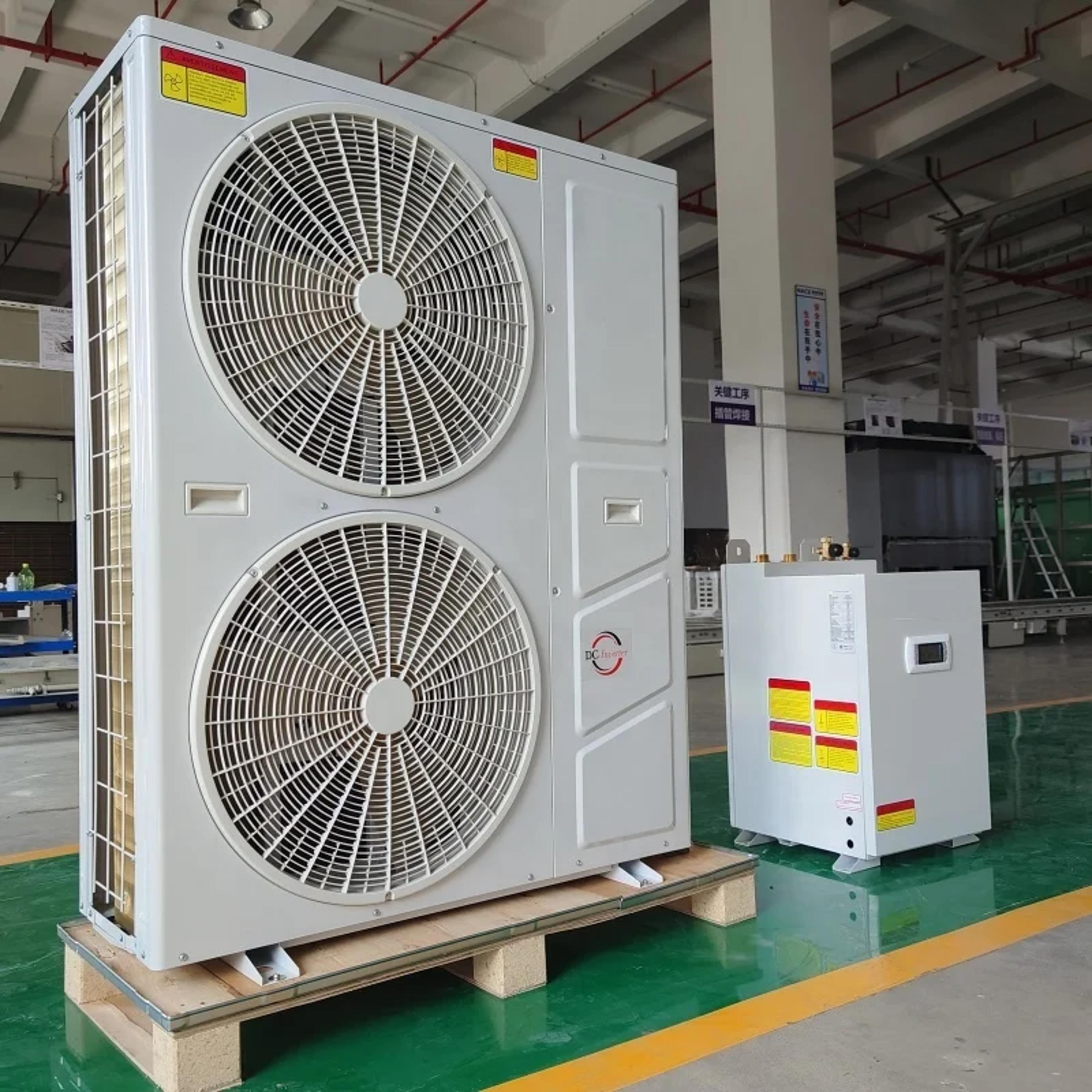 Poland Germany Domestic 8kw 12kw 16kw 20kw Split Air Conditioner DC Inverter Split Heat Pump Split Unit view 3