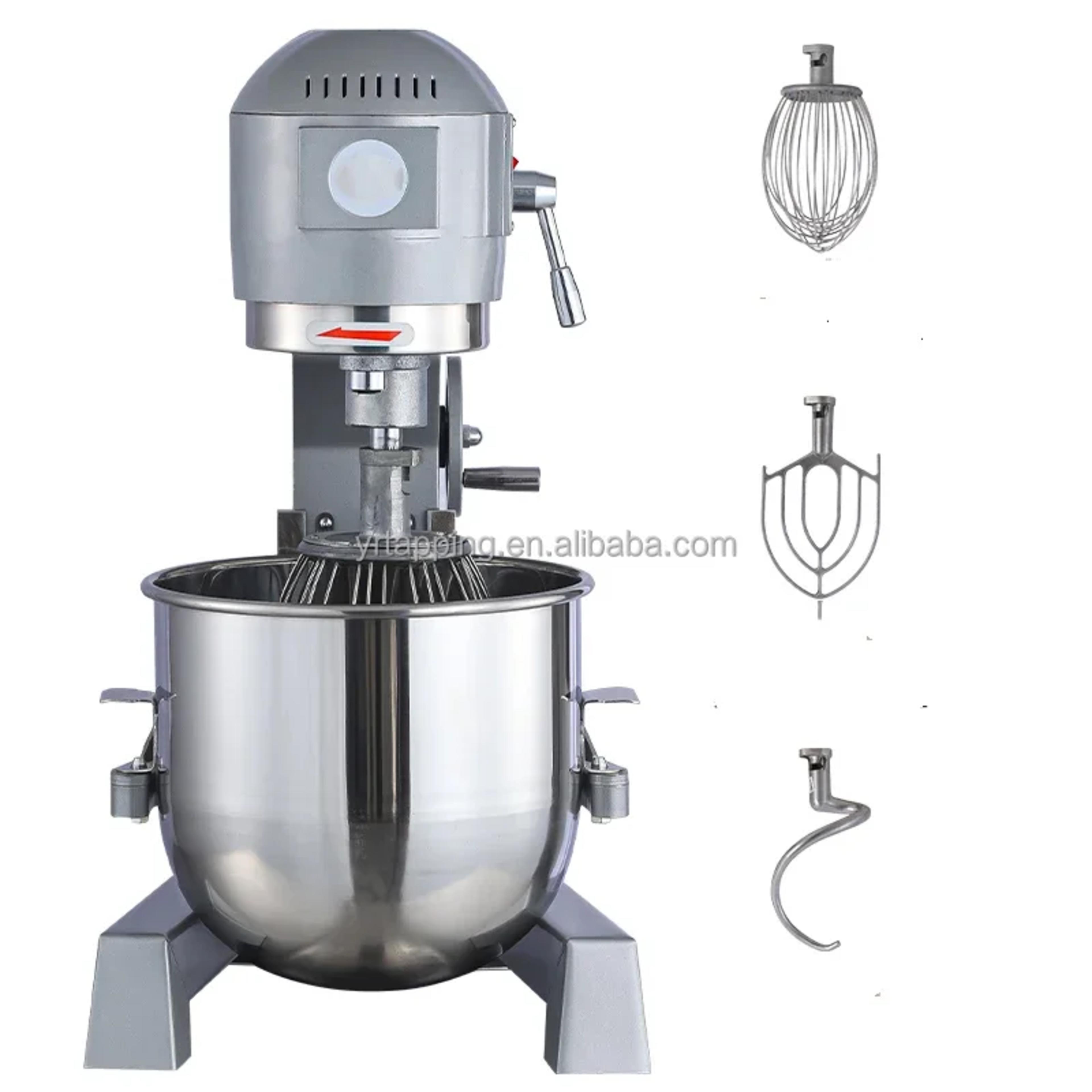 Professional Cake Food Mixer Bread 1250W 5L 6L 7L 8L 10L 25L Planetary Aid Kitchen Robot Dough Stand Mixer view 3