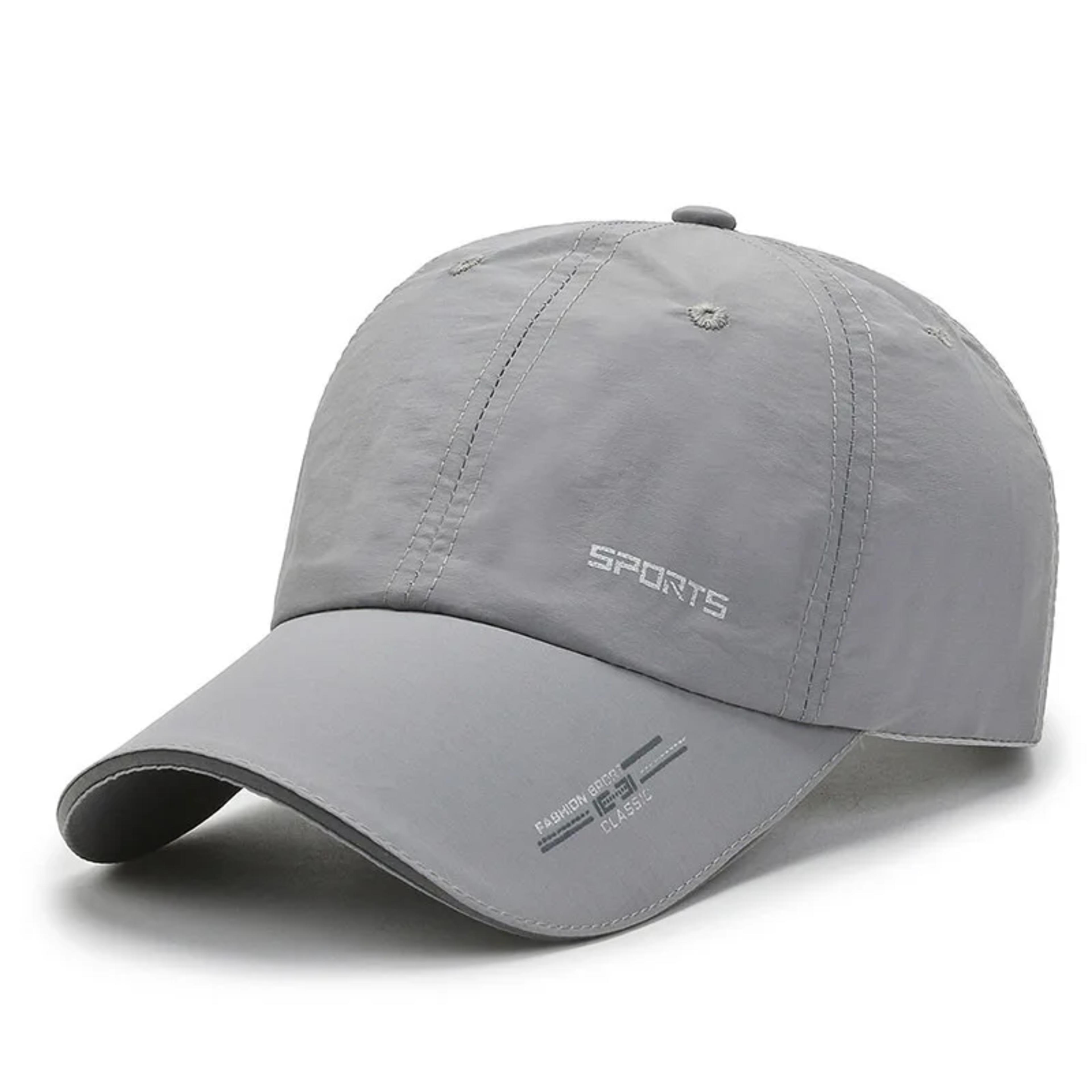 Quick Drying Solid Baseball Cap, Sunscreen Breathable Adjustable Cycling Hiking Fishing Sports Trucker Hat For Women & Men view 3