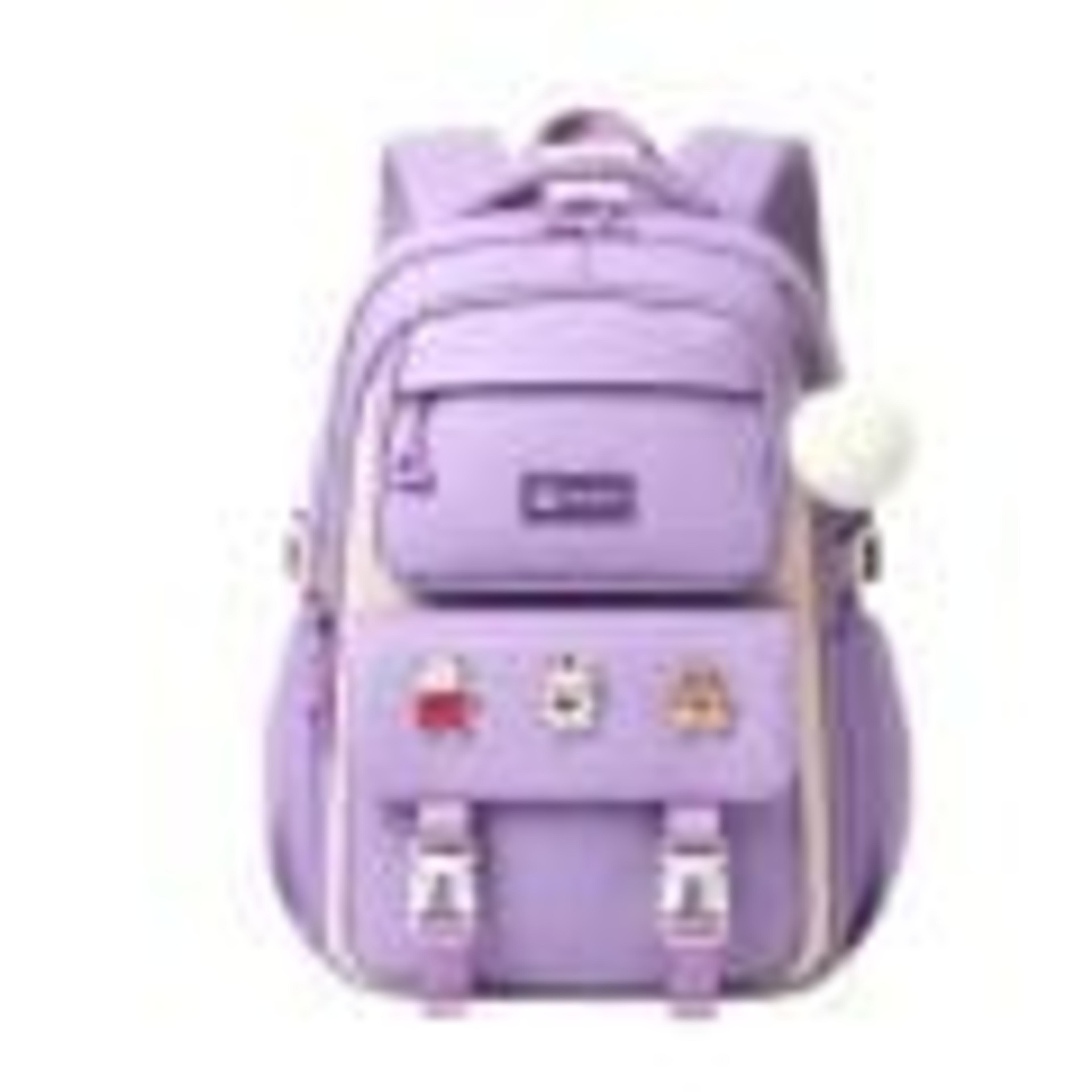 Trendy Kids Backpack | Cute Cartoon, Waterproof & Durable, Large Capacity with Spine Support Primary school book bag - Nasmik view 2