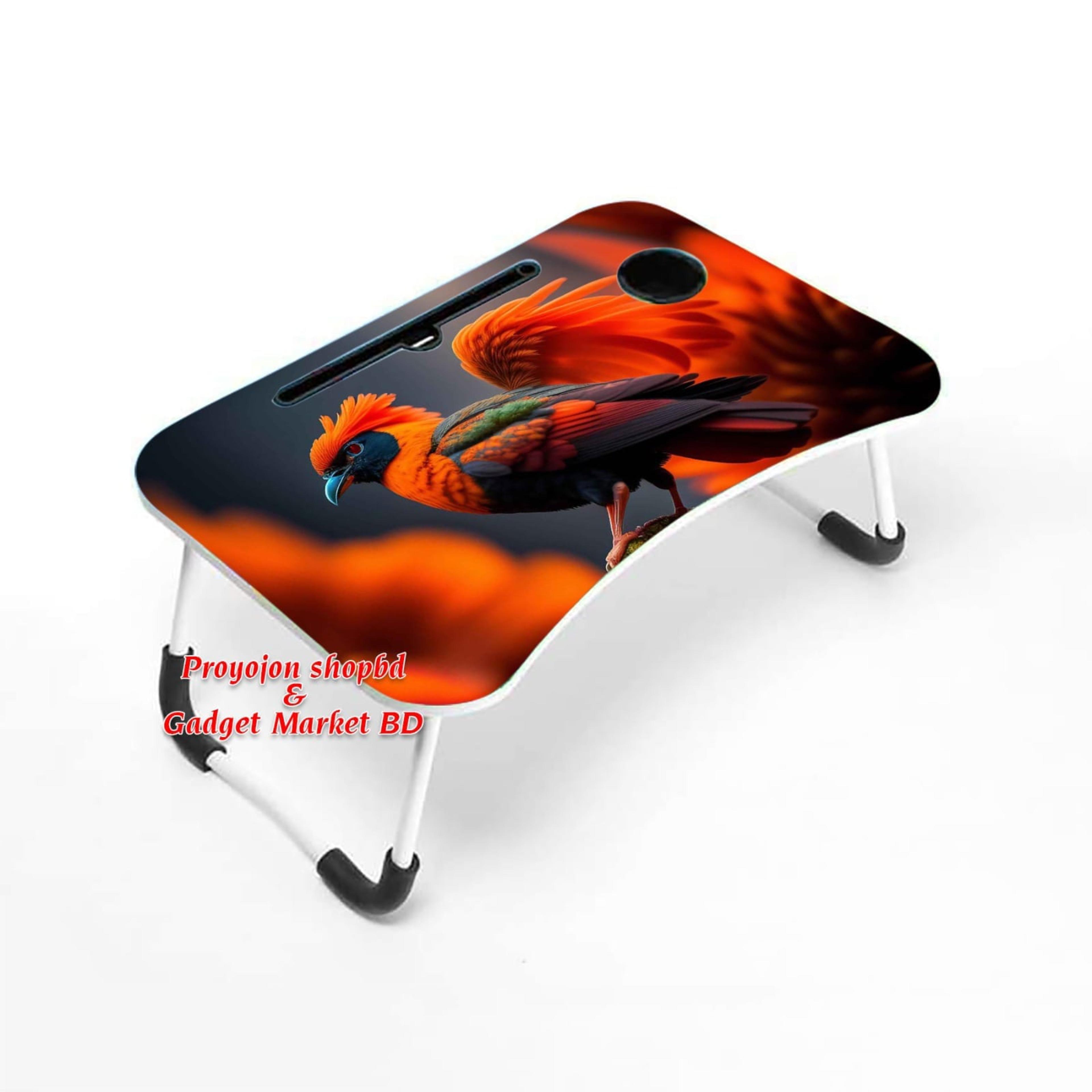 Unique Folding Laptop Desk &ndash; Lightweight Bed & Dormitory Study Table view 2