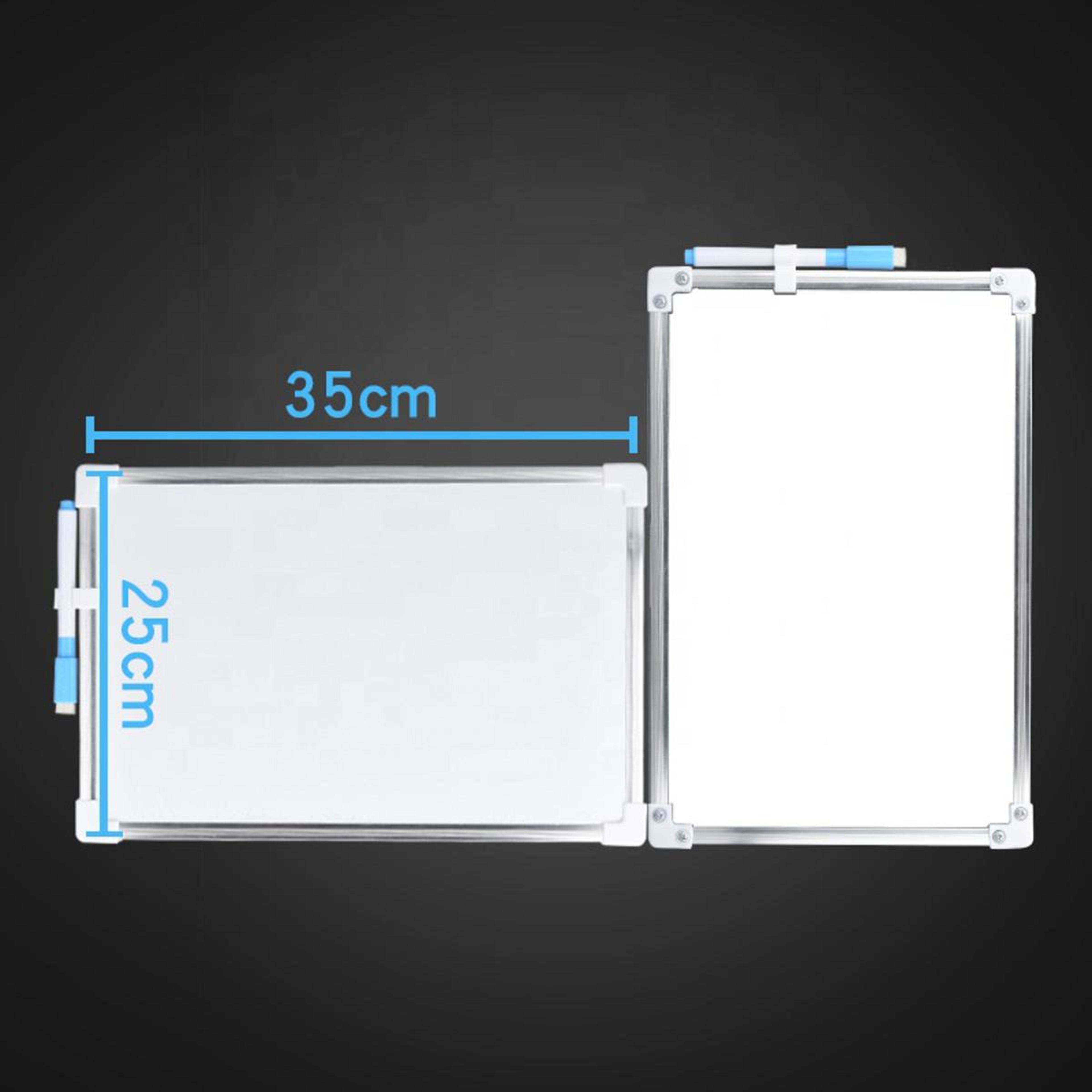 White Board Double sided Dry erase whiteboard magnetic 25x35cm