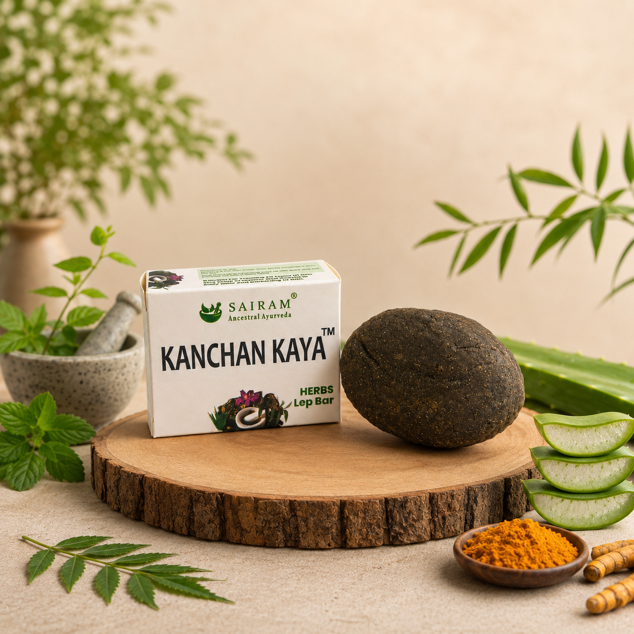 Kanchan Kaya Herbs Lep Bar