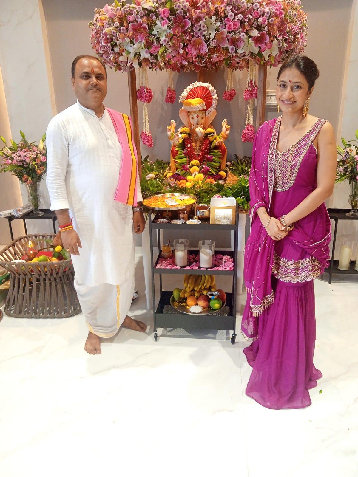 Actress Dhanashree Verma