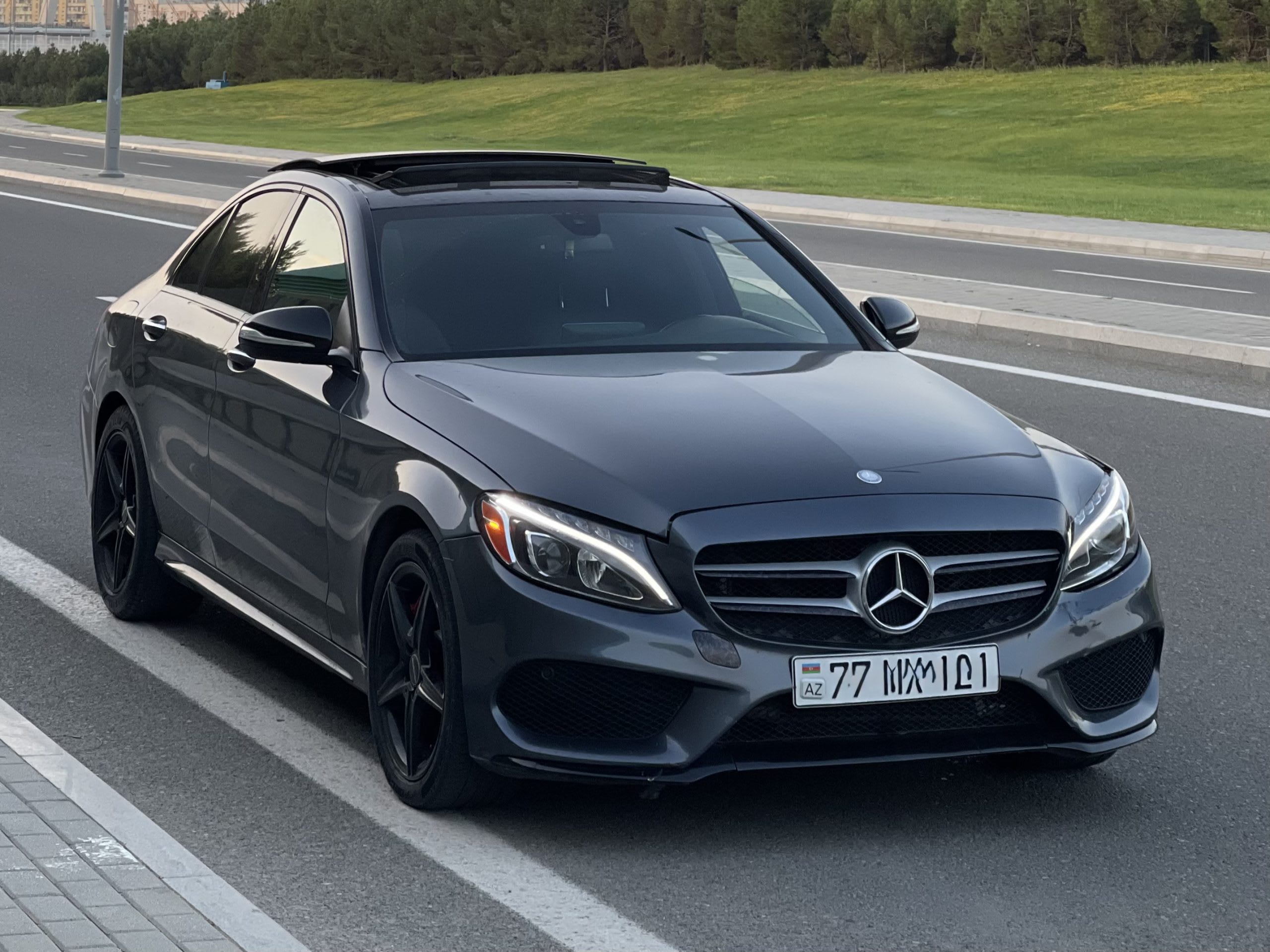 Mercedes-Benz C-Class 2017 — airport car rental