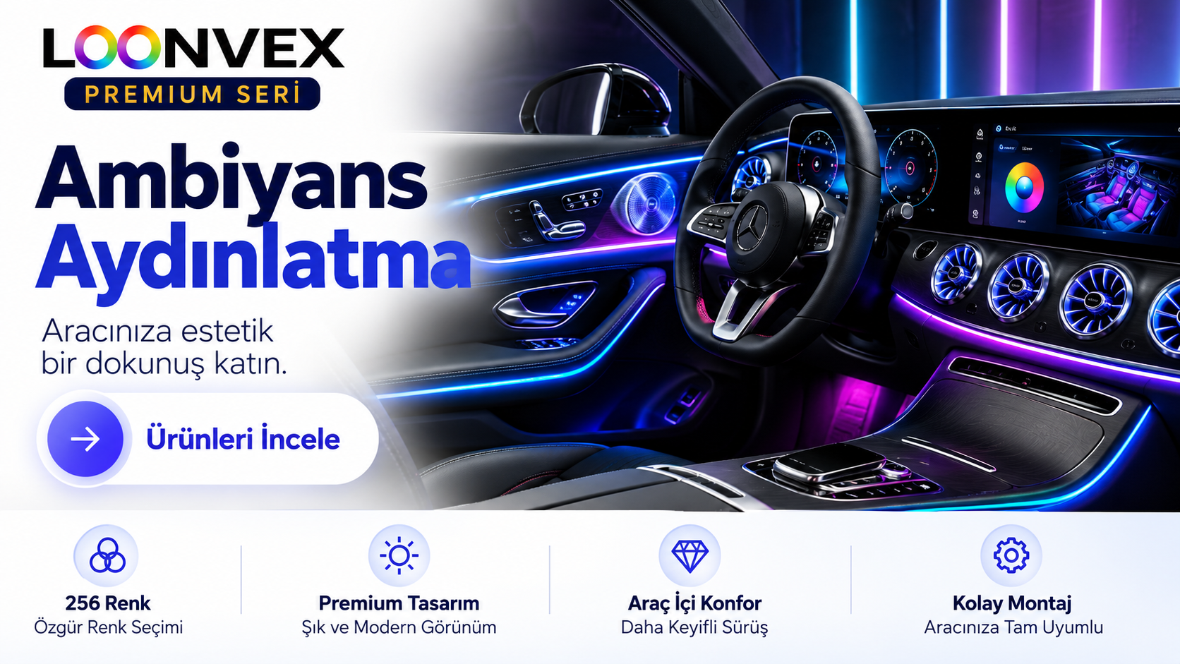 LOONVEX Ambiyans Aydınlatma