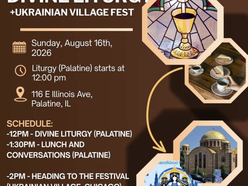 Молодіжна зустріч: Літургія та Ukrainian Village Fest