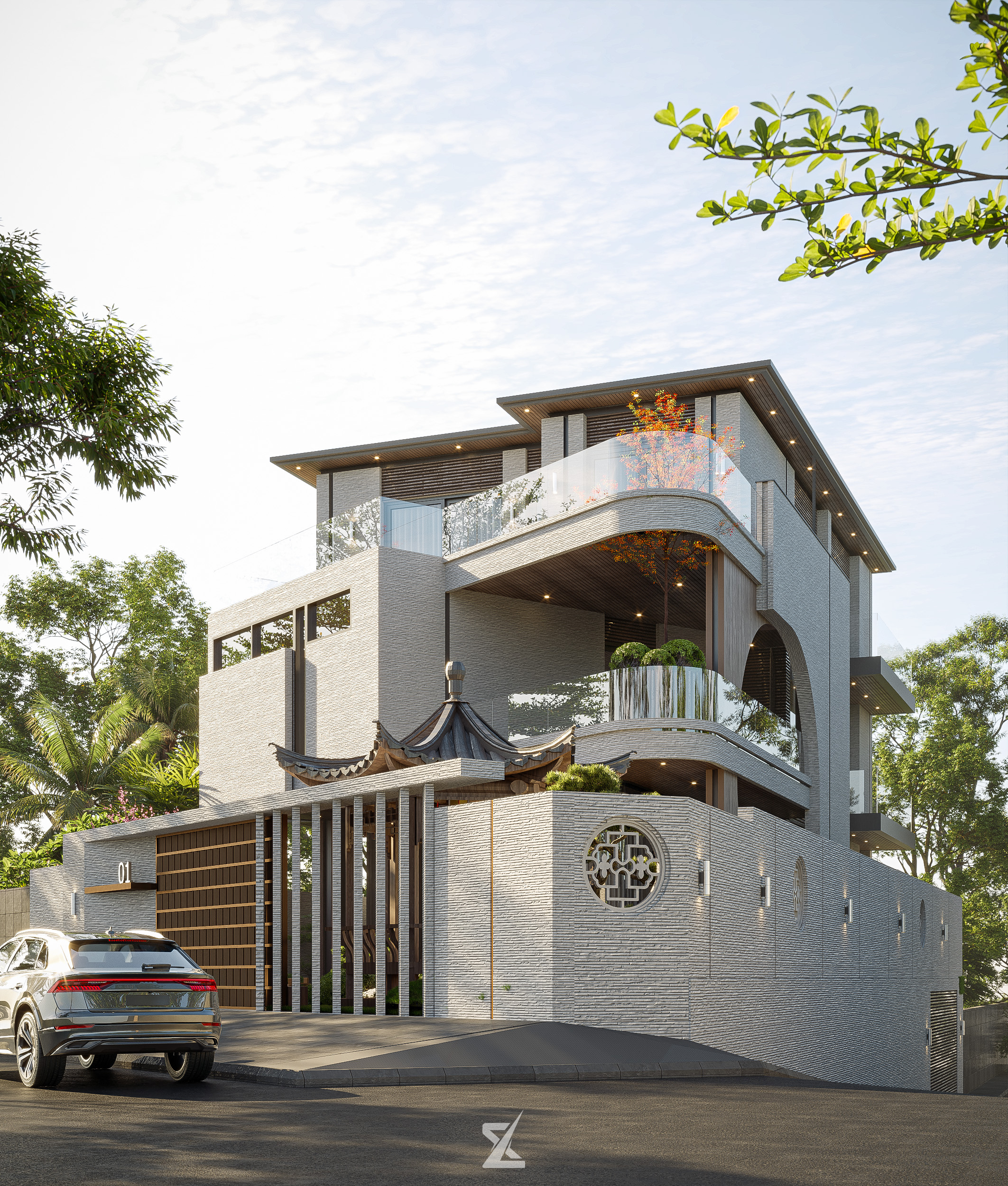 MAELIN VILLA | BẢN GIAO HƯỞNG GIỮA KIẾN TRÚC HIỆN ĐẠI VÀ TINH HOA THIỀN Á ĐÔNG