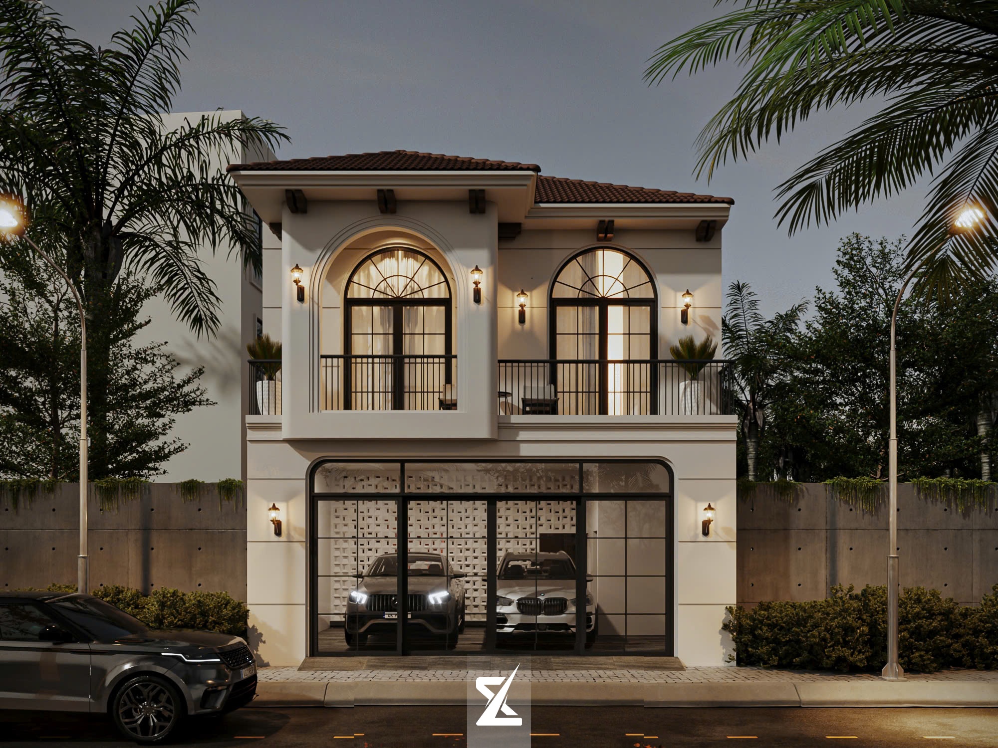 Vẻ đẹp lung linh huyền ảo của SOLÉA VILLA lúc hoàng hôn