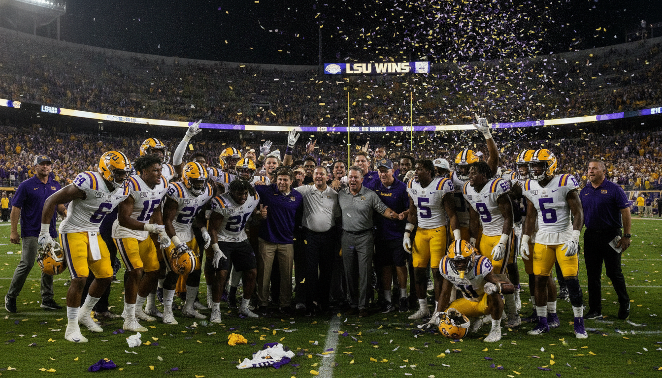 A Peculiar Outcome in Baton Rouge: LSU's Dominance Meets Official Ambiguity Against Texas A&M