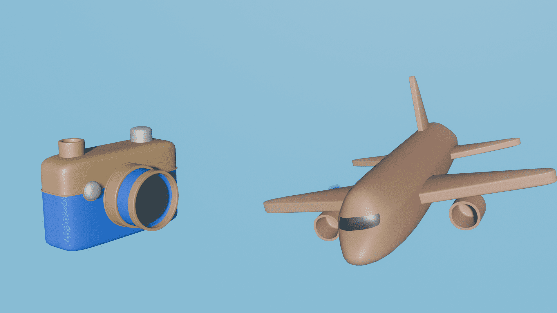 aircraft and cameras