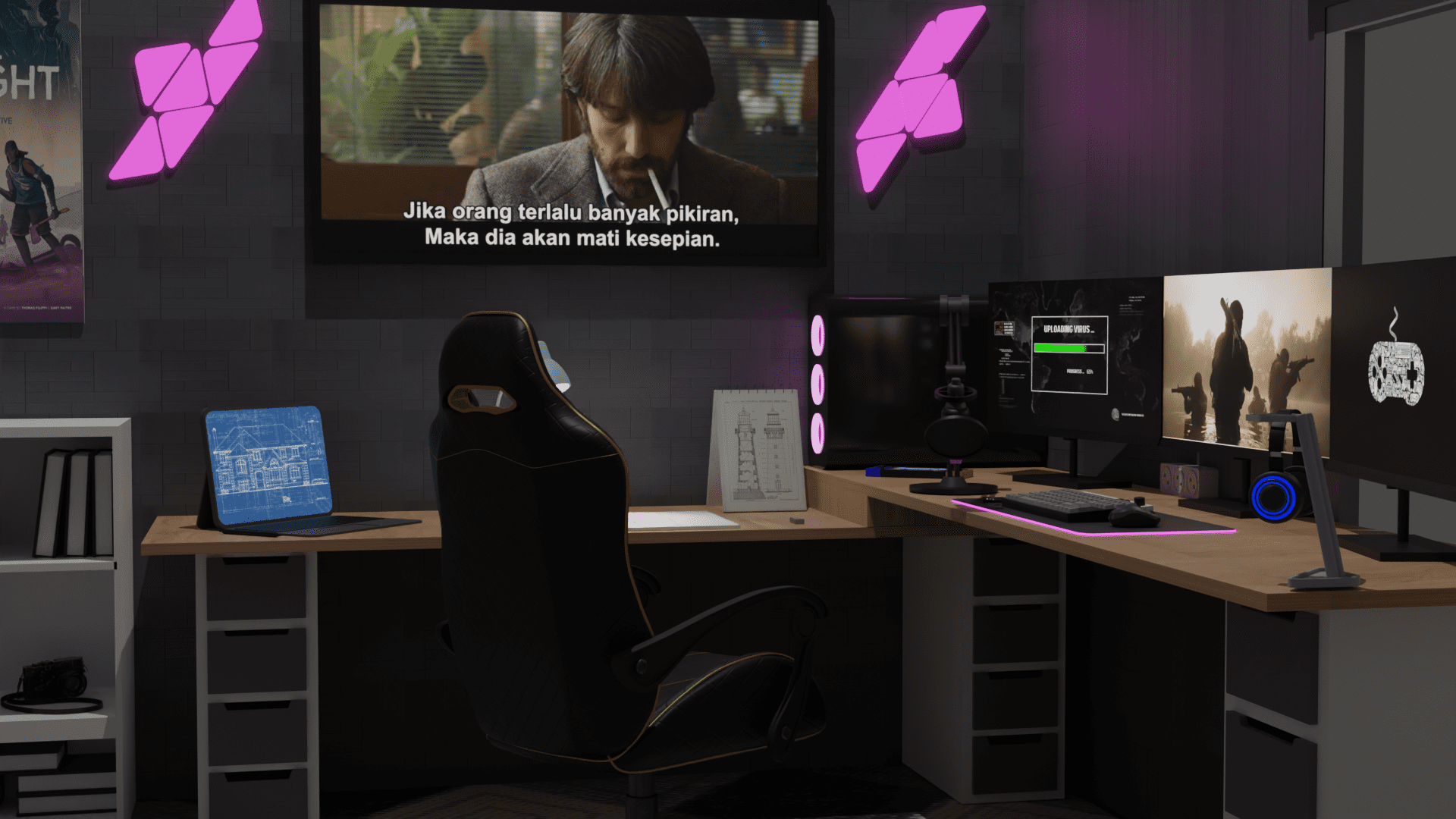 gaming room