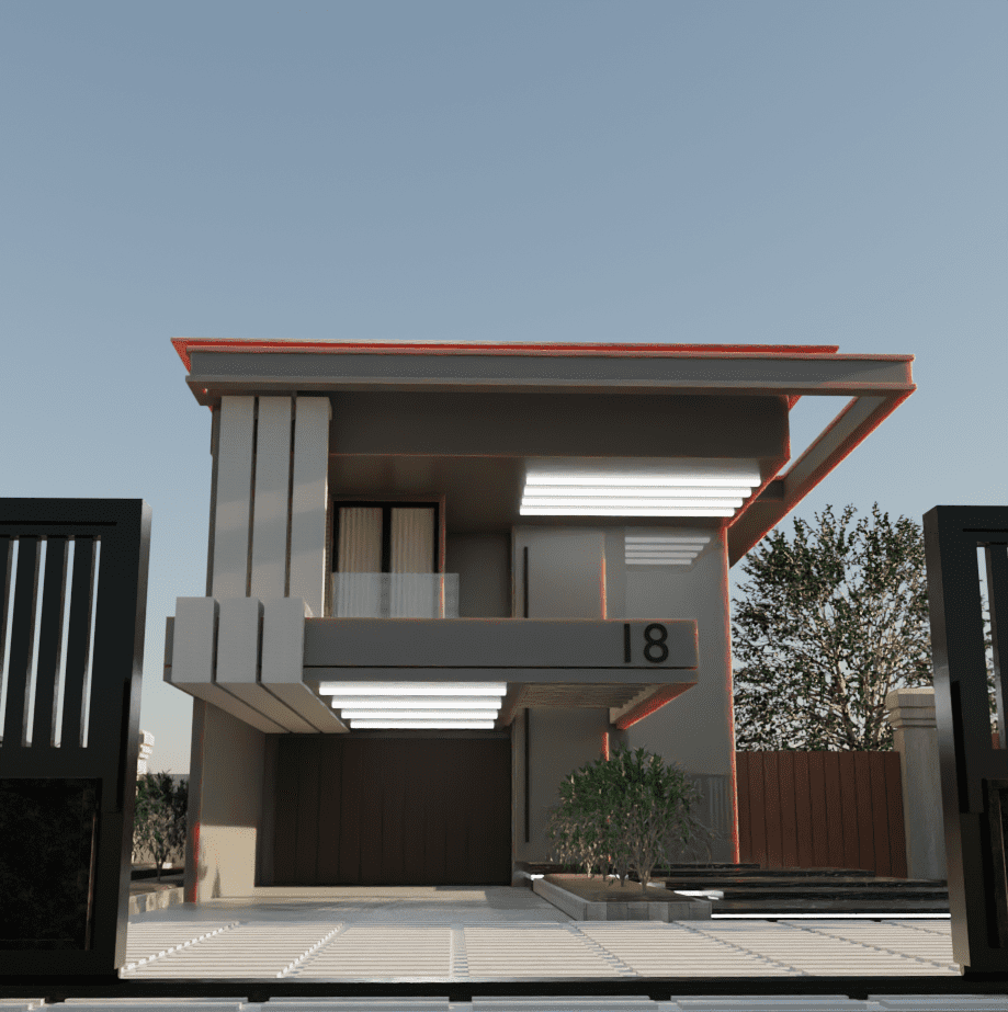 modern house