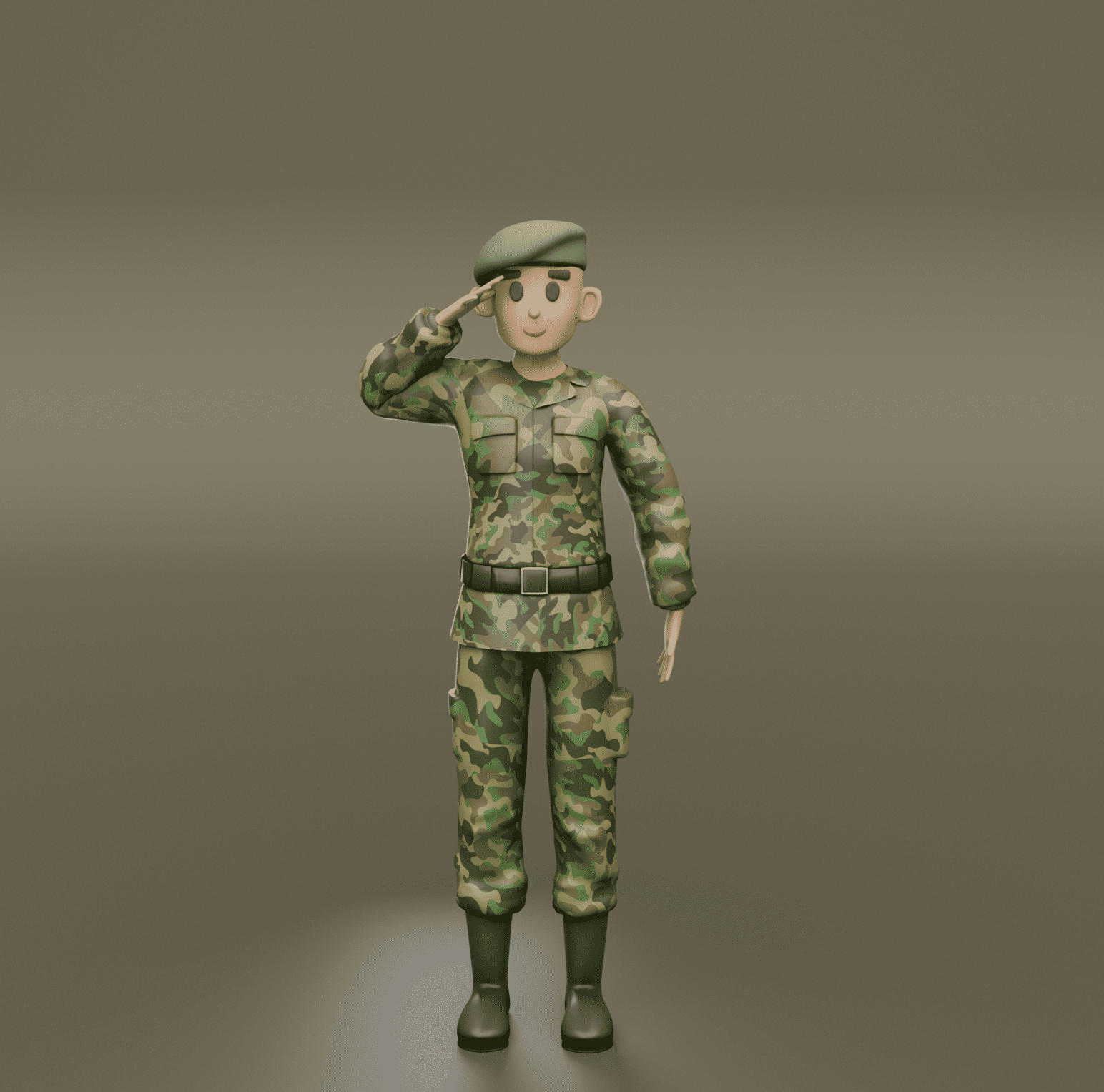 3D Simple Character TNI