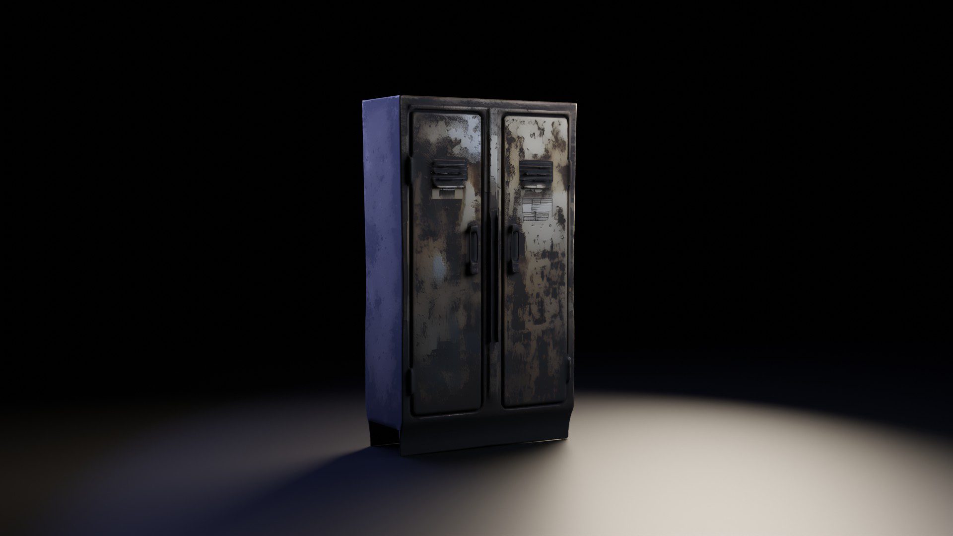 Rusty Metal Locker