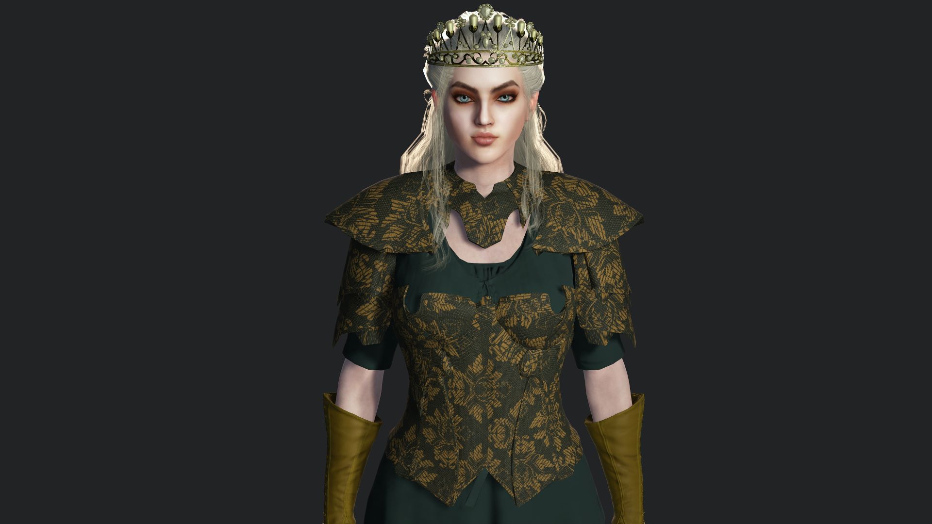 3D Character - Dark Queen fantasy