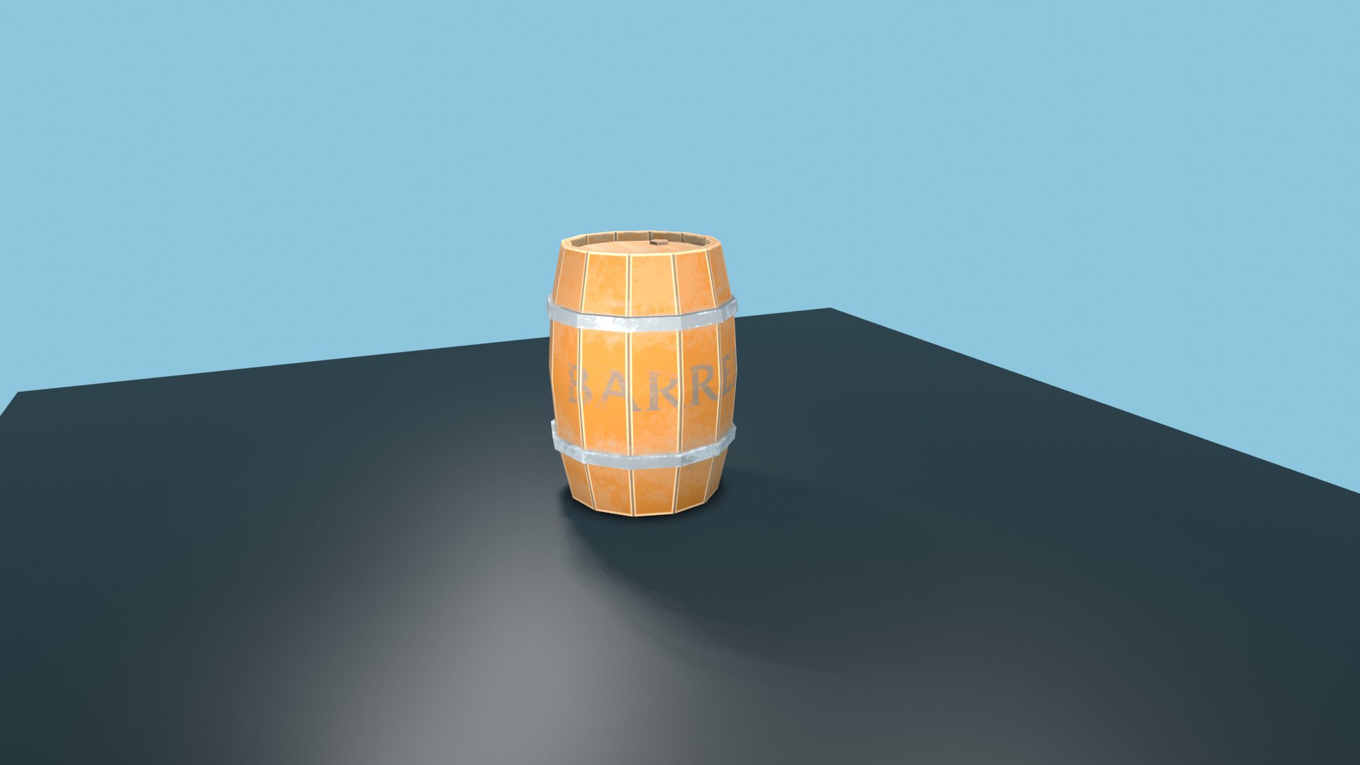 Drum animasi 3d