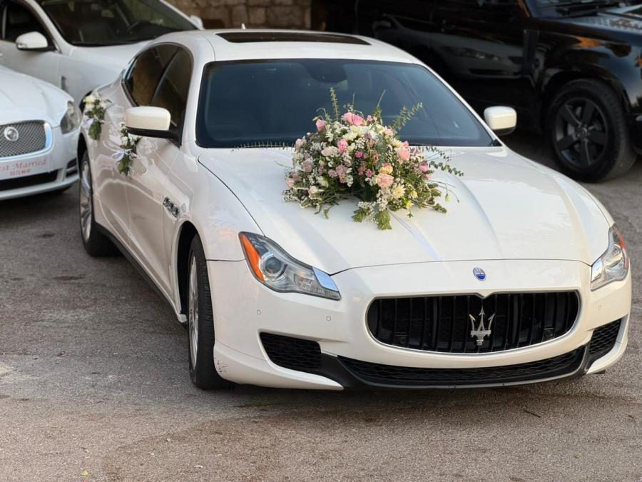 Maserati Quattroporte — wedding car in Lebanon Maserati Quattroporte — wedding car in Lebanon