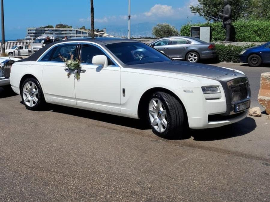 Rolls-Royce Ghost - Black & White Edition — wedding car in Lebanon Rolls-Royce Ghost - Black & White Edition — wedding car in Lebanon